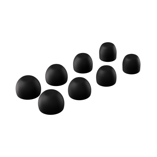 Luno Quiet™ 2 Ear Tips - Black (Mixed Sizes)